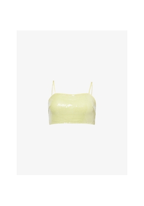 Womens Amy Lynn Ambra Sequin Woven Top