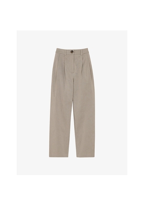Womens Whistles Bethany Barrel-Leg Woven Trousers
