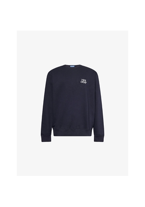 Mens Arrels Barcelona Text-Embroidered Cotton-Blend Sweatshirt