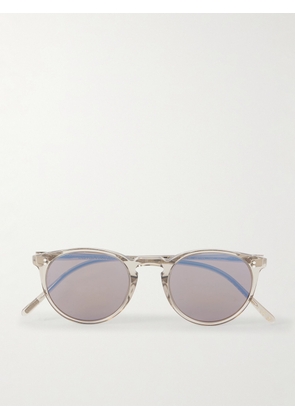 Oliver Peoples - O'Malley Round-Frame Acetate Sunglasses - Men - Neutrals