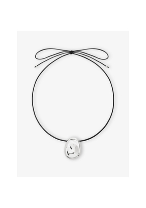 Womens Monica Vinader Aria Cord 18ct Yellow Gold Vermeil Necklace