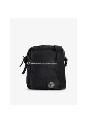 Mens Stone Island Brand-Patch Shell Cross Body Bag
