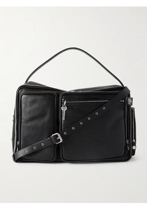 Acne Studios - Camero Hotel Full-Grain Leather Holdall - Men - Black
