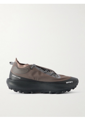 Satisfy - TheROCKER™ Rubber-Trimmed Rippy™ 66 Trail Running Sneakers - Men - Brown - US 7