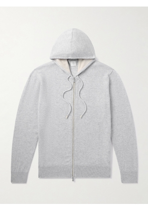 Eleventy - Cashmere Zip-Up Hoodie - Men - Gray - M