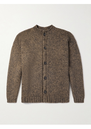 Massimo Alba - Orfeo Oversized Wool, Cashmere, Mohair and Silk-Blend Cardigan - Men - Brown - S