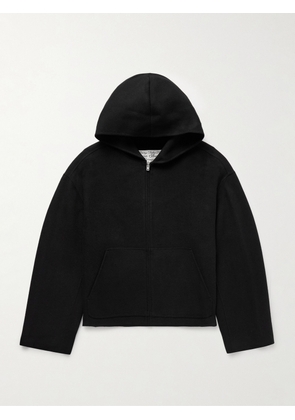 Acne Studios - Doveria Double-Faced Wool and Cashmere-Blend Felt Hooded Jacket - Men - Black - IT 44