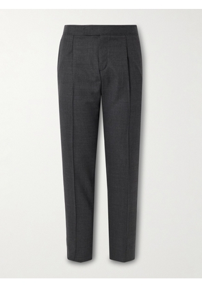 Brioni - Straight-Leg Wool Trousers - Men - Gray - IT 46