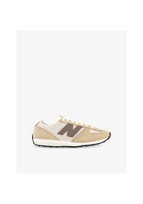 Mens New Balance 471 Mesh and Suede Low-Top Trainers