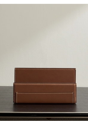 Ralph Lauren Home - Brennan Leather Letter Rack - Men - Brown