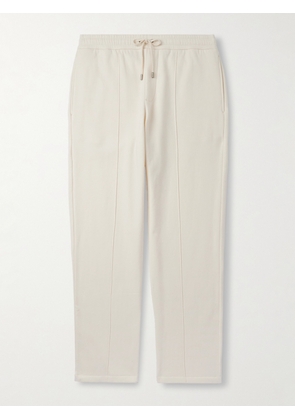 Ralph Lauren Purple Label - Straight-Leg Cotton and Cashmere-Blend Sweatpants - Men - Neutrals - M