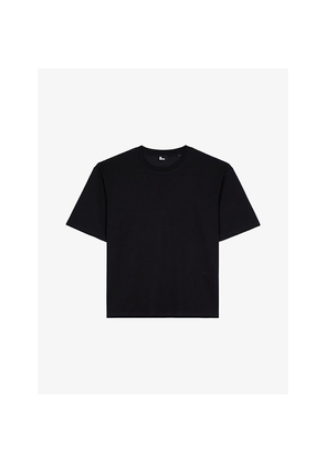 Mens The Kooples Crewneck Regular-Fit Short-Sleeve Cotton T-Shirt