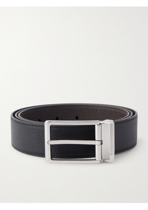 Dunhill - 35mm Full-Grain Leather Belt - Men - Black