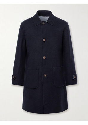 Eleventy - Reversible Wool-Felt Coat - Men - Blue - IT 46