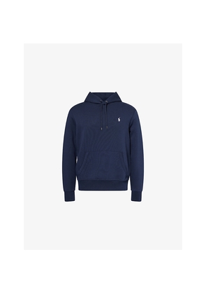 Mens Polo Ralph Lauren Logo-Embroidered Knit-Tech Cotton-Blend Hoody