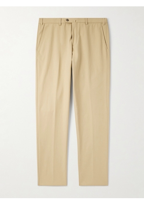Loro Piana - Carlo Hyannis Tapered Cotton-Blend Trousers - Men - Neutrals - IT 46
