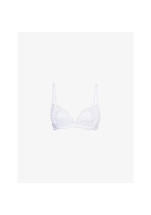 Womens Simone Perele Lumin Push-Up Lace Bra