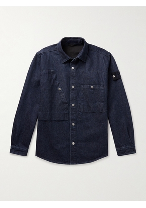 Stone Island - Denim Research Indigo-Dyed Cotton Shirt - Men - Blue - S