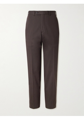 Saman Amel - Straight-Leg Cotton-Blend Trousers - Men - Brown - IT 46