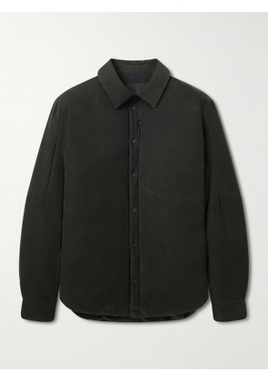 SEASE - Gate 2.0 Padded Cotton-Corduroy Overshirt - Men - Green - S