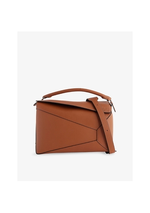 Mens Loewe Puzzle Edge Large Leather Cross-Body Bag