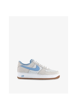 Mens Nike Air Force 1 '07 Suede Low-Top Trainers