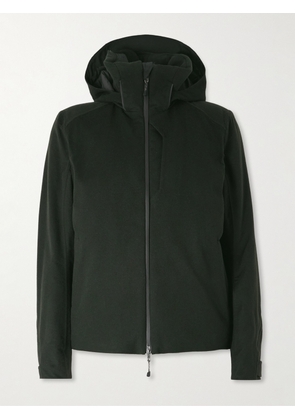 SEASE - Balma 2.0 Padded Coated-Cashmere Hooded Jacket - Men - Green - S