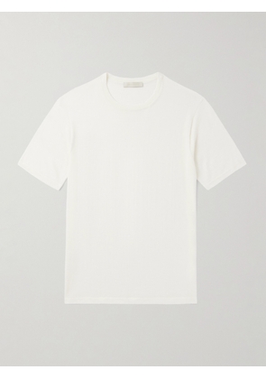 Saman Amel - Wool T-Shirt - Men - White - IT 46