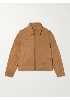 Mr P. - Suede Coach Jacket - Men - Brown - XS