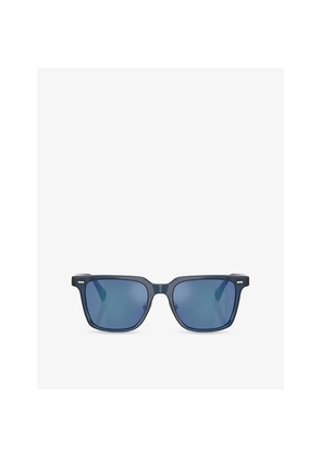 Oliver Peoples Ov5592S Mr Federer II Square-Frame Acetate Sunglasses