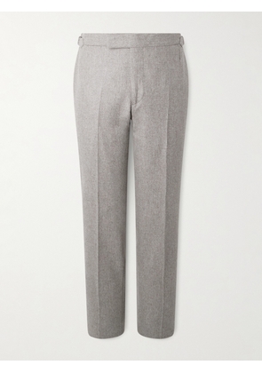 Thom Sweeney - Tapered Wool Trousers - Men - Gray - IT 46