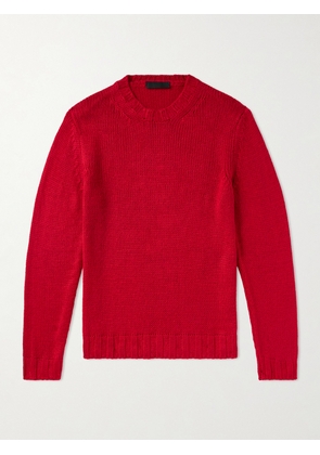 Saman Amel - Gio Silk Sweater - Men - Red - IT 48