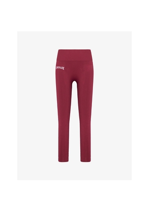 Womens Gymshark Everyday Logo Stretch-Jersey Leggings