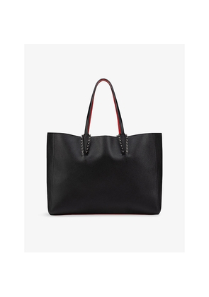 Womens Christian Louboutin Cabata Soft Large Calf-Leather Tote Bag
