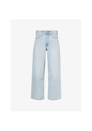 Womens Levis 578 Baggy Mid-Rise Denim Jeans