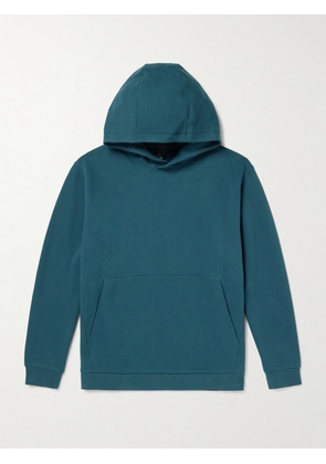 Lululemon - Steady State Cotton-Blend Jersey Hoodie - Men - Blue - S