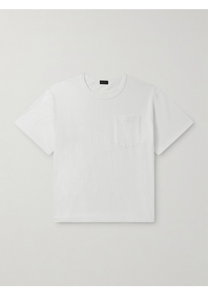 SECOND / LAYER - Slappy Cotton-Jersey T-Shirt - Men - White - XS