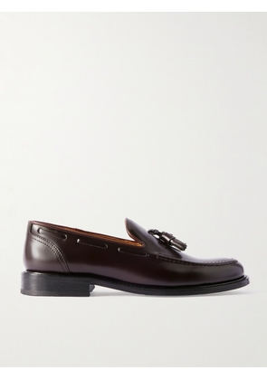 Mr P. - Olie Tasselled Leather Loafers - Men - Burgundy - UK 6