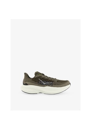 Mens Hoka Mach 6 Woven Trainers