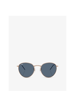 Ray-Ban Rbr0103S Phantos-Frame Metal Sunglasses