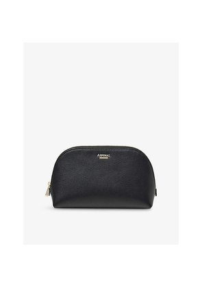 Aspinal Of London Classic Small Saffiano-Leather Cosmetic Case