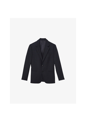 Mens Reiss Seminar Single-Breasted Woven Blazer