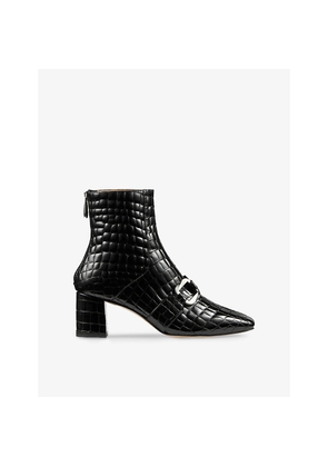 Womens LK Bennett Nadima Leather Ankle Boots