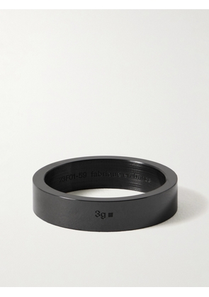 Le Gramme - 3g Recycled-Ceramic Ring - Men - Black - 58mm