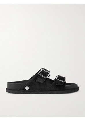 BIRKENSTOCK 1774 - Arizona Calf Hair Sandals - Men - Black - EU 41