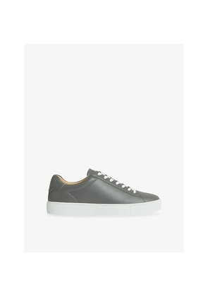 Mens Reiss Finley Leather Low-Top Trainers
