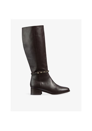 Womens LK Bennett Stevie Leather Knee-High Boots