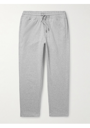 Mr P. - Slim-Fit Organic Cotton-Jersey Sweatpants - Men - Gray - XS