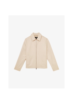 Mens Reiss Preach Side-Pocket Lyocell-Blend Jacket