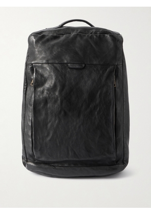 Officine Creative - Helmet 052 Leather Backpack - Men - Black